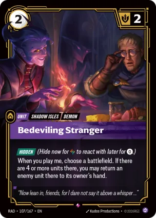 Bedeviling Stranger
