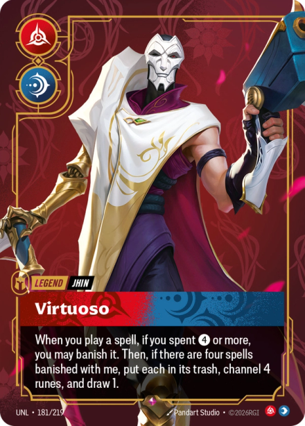 Legend Jhin, Virtuoso — Jhin Control deck by Jibbs at RQ Utrecht