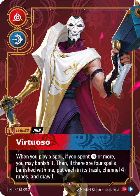 Jhin - Virtuoso — Unleashed #181, art by Pandart Studio