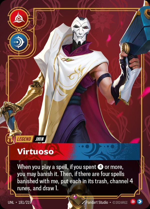 Jhin, Virtuoso — Riftbound card