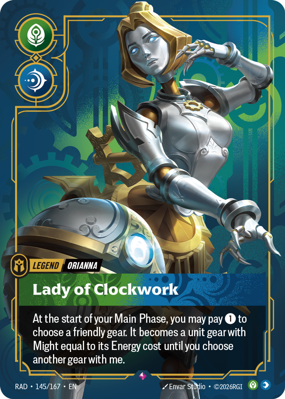 Orianna, Lady of Clockwork