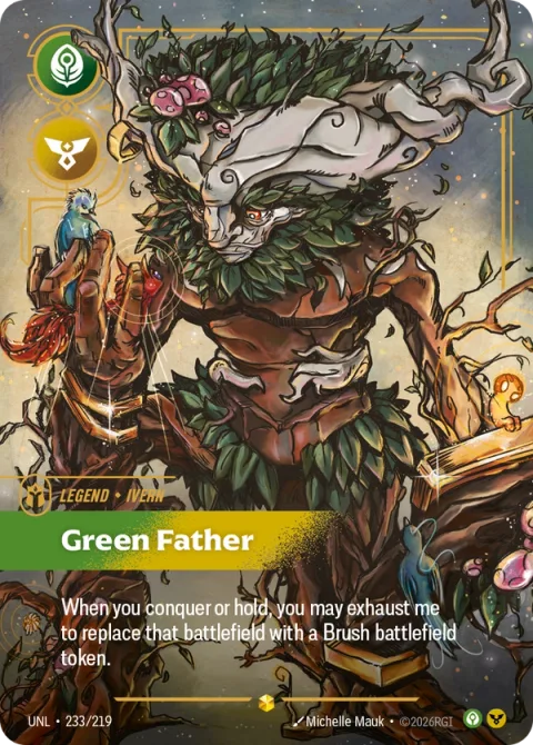 Green Father (아이번) UNL-233 중국어 간체판 카드 이미지