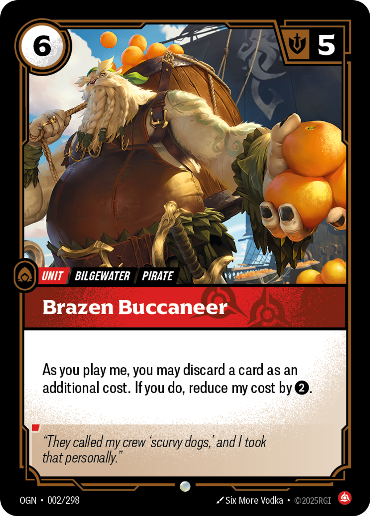 Brazen Buccaneer