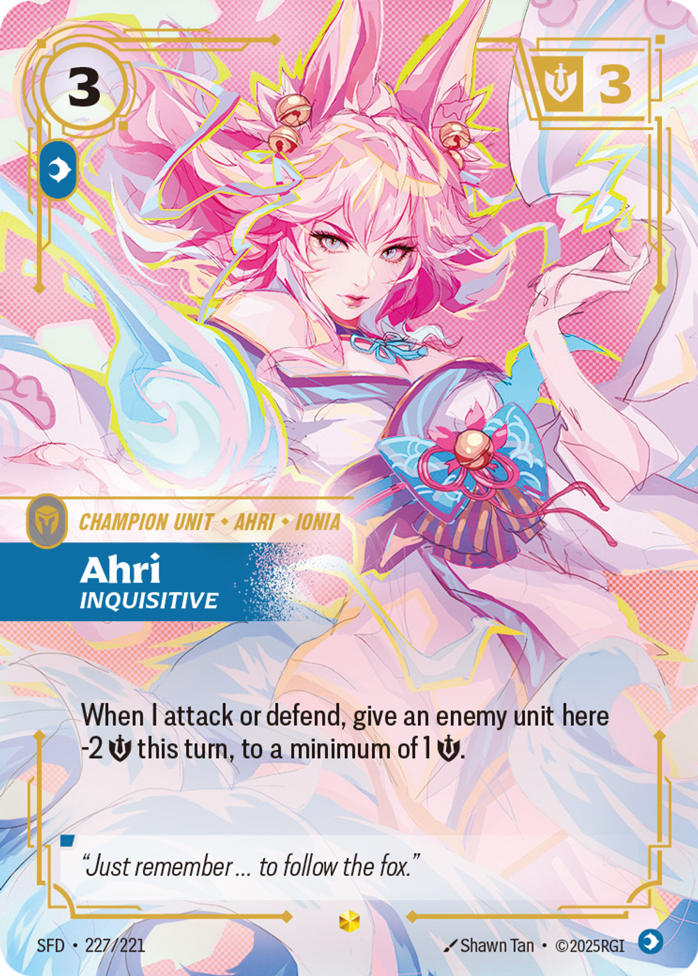 Ahri, Inquisitive (Overnumbered)