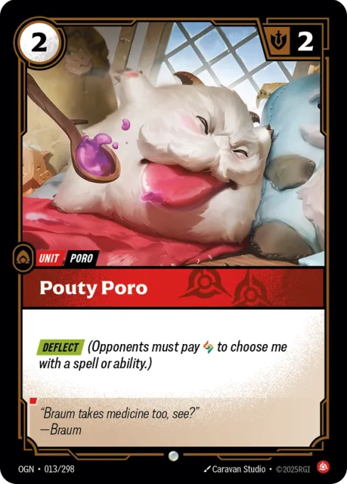 Pouty Poro, OGN-013/298