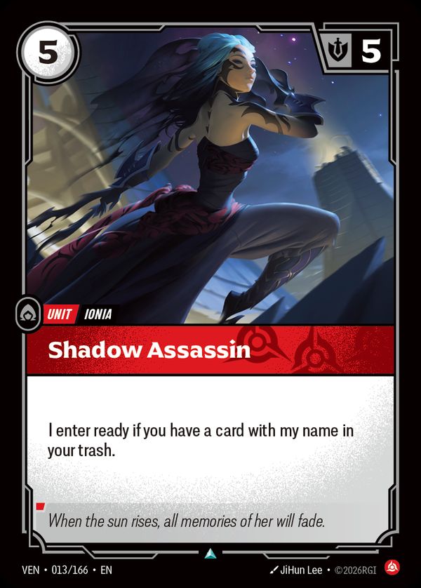Shadow Assassin — Riftbound card