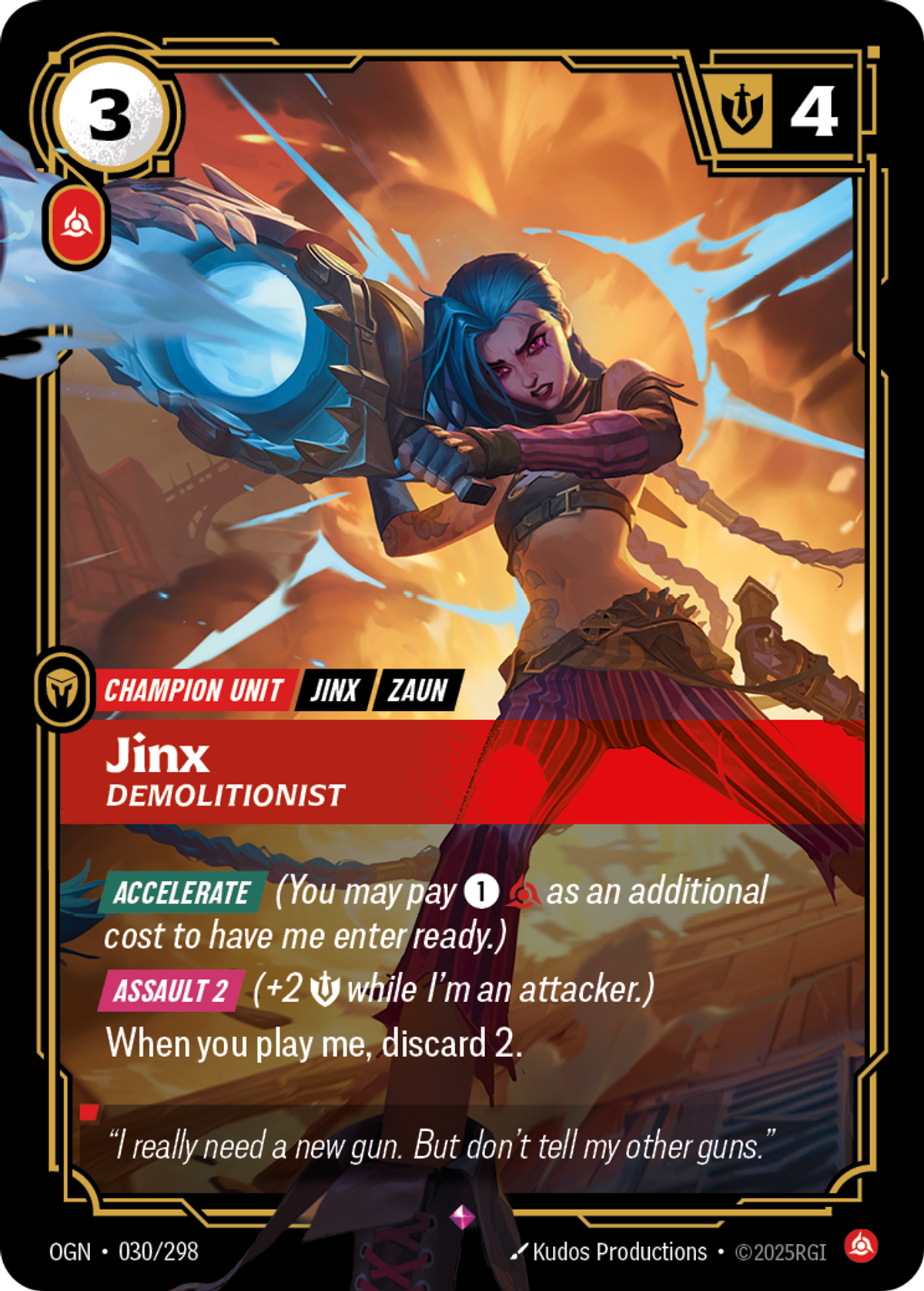Jinx, Demolitionist