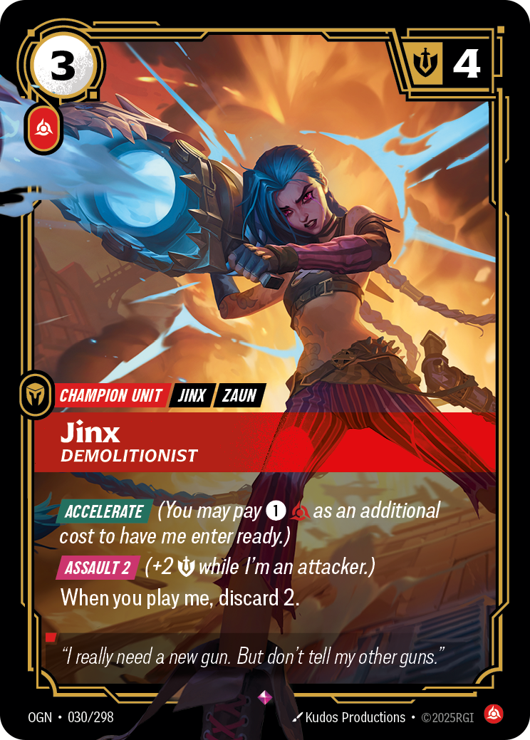 JINX, DEMOLITIONIST