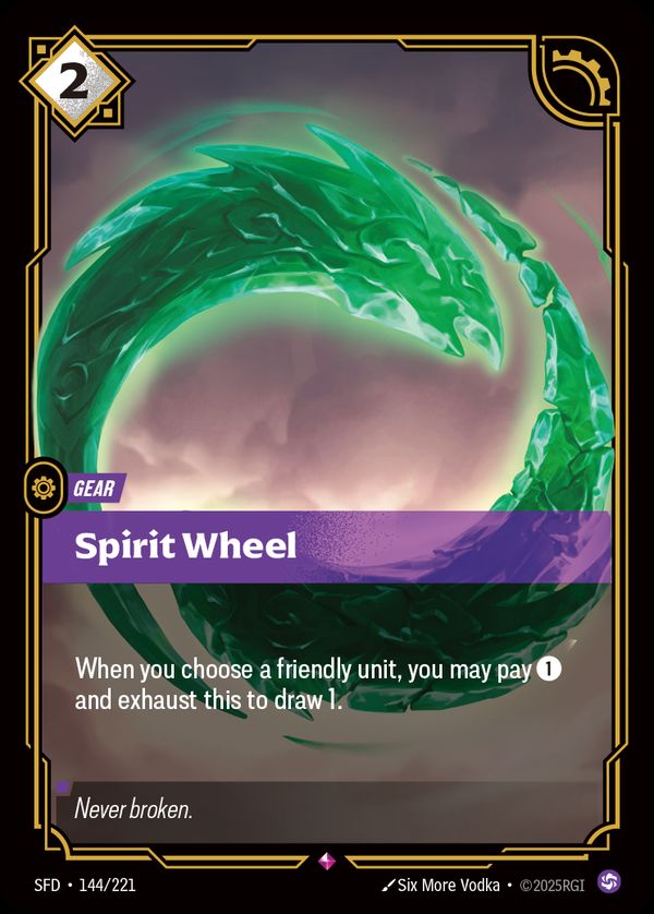 Spirit Wheel — Riftbound card