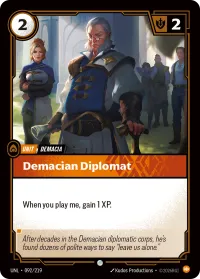 Demacian Diplomat, Unleashed