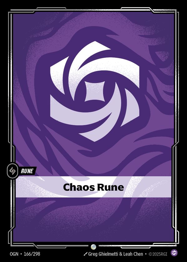 Chaos Rune — Riftbound card