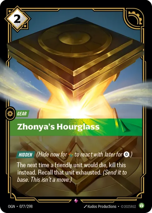 Zhonya's Hourglass, OGN-077/298