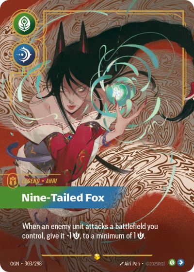 Ahri, Nine-Tailed Fox (Overnumbered)