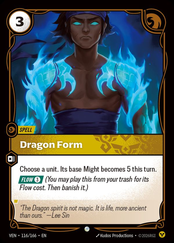 Dragon Form — Riftbound card