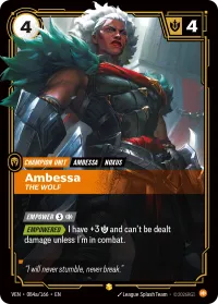 Ambessa, The Wolf