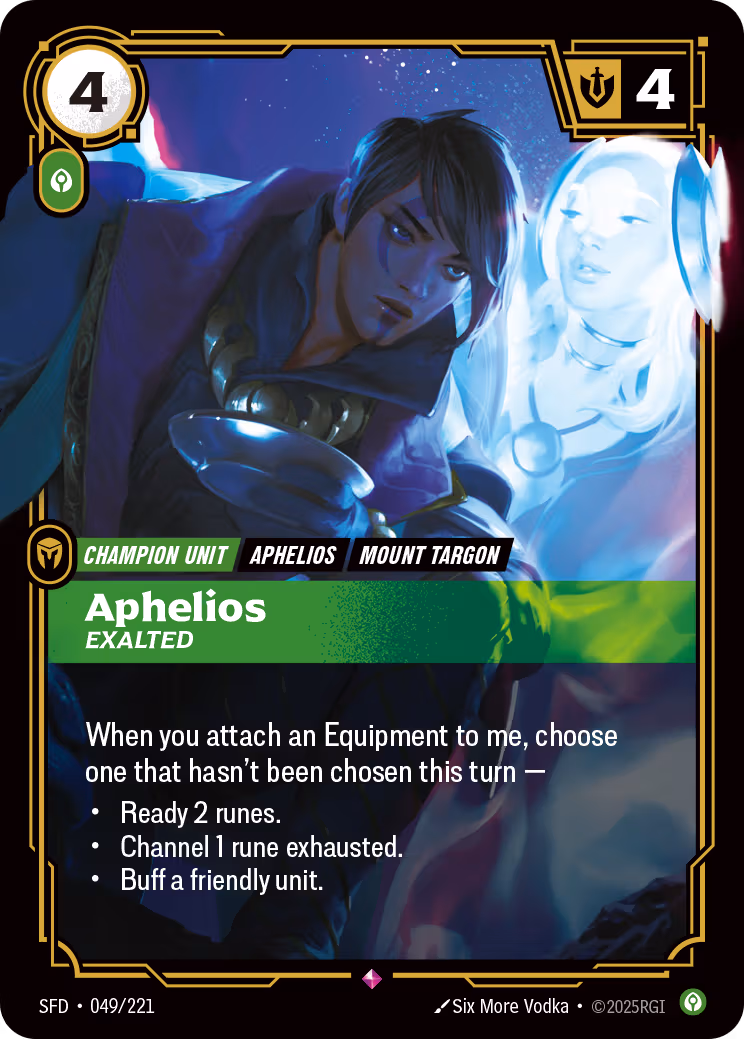 Aphelios, Exalted