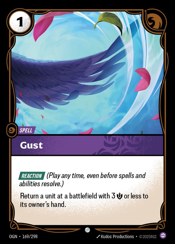 Gust — Riftbound card