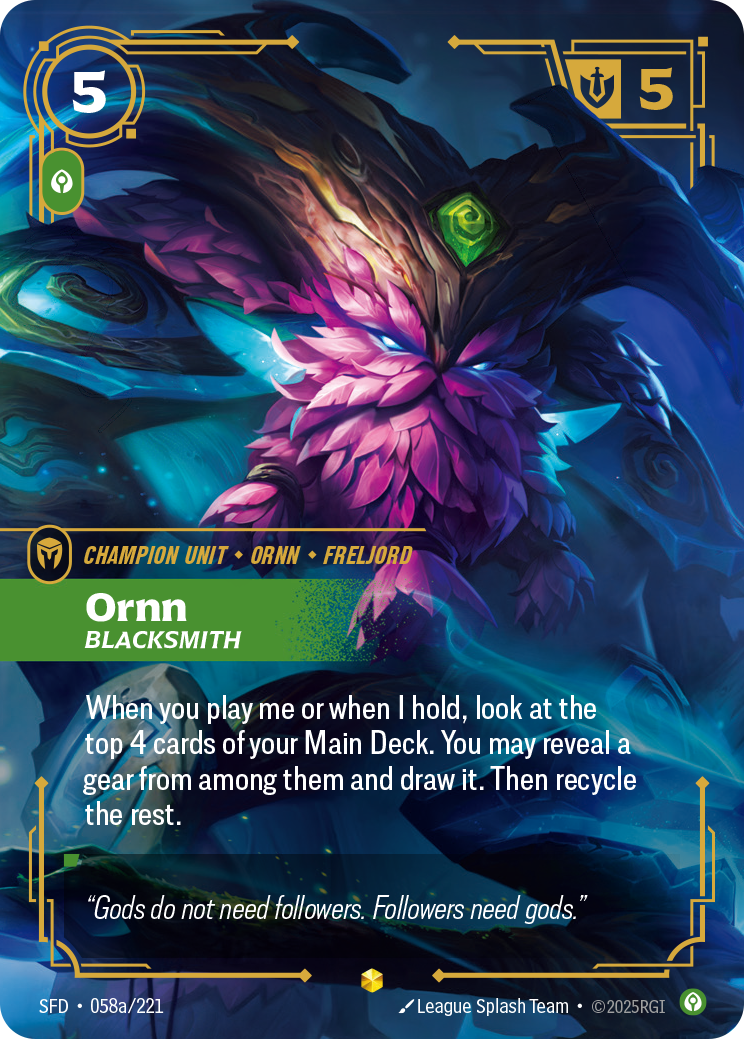 Ornn - Forgeron