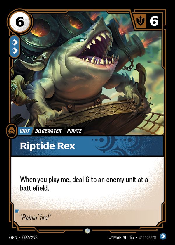 Riptide Rex — Riftbound card