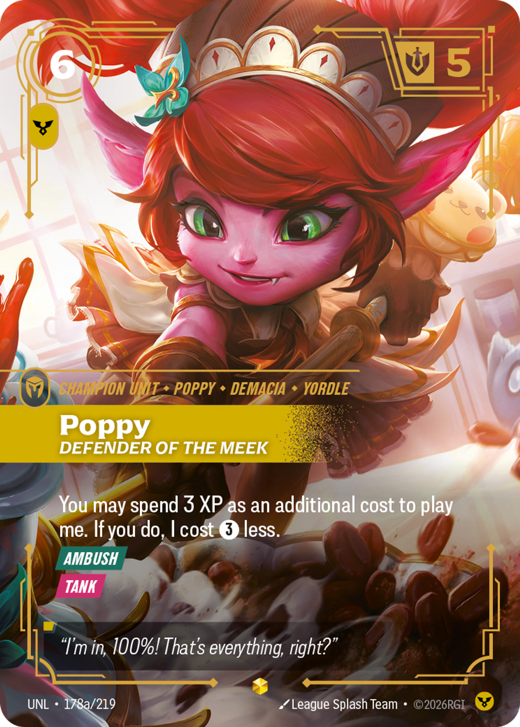 Poppy, Defender of the Meek