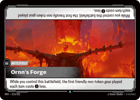 Ornn's Forge — Spiritforged #213, art by Envar Studio