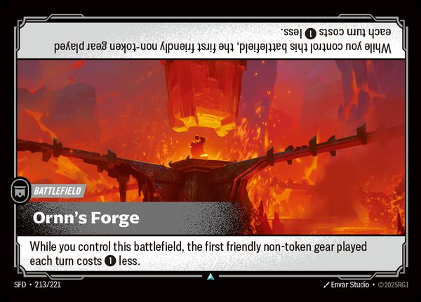 Ornn's Forge — Riftbound card