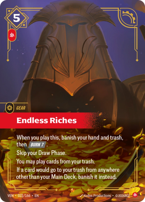 Endless Riches — Vendetta #022, art by Kudos Productions