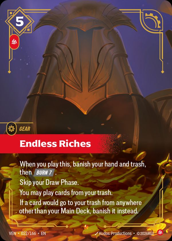 Endless Riches — Riftbound card