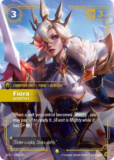 Fiora - Worthy (Alternate Art)