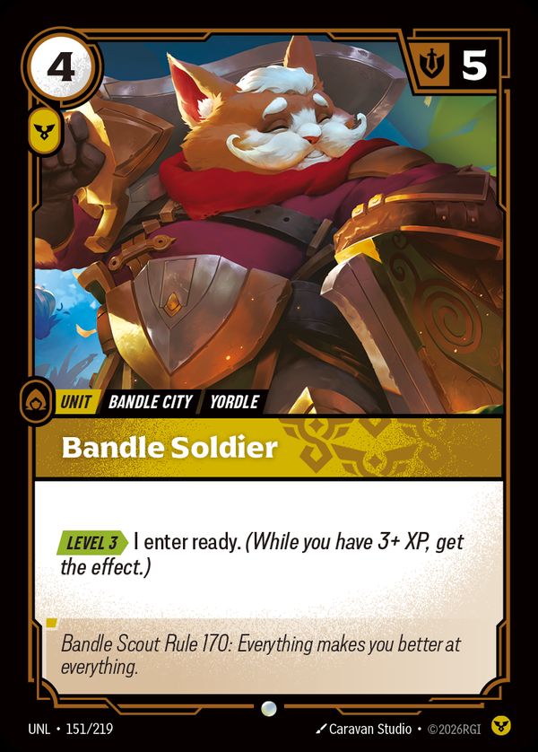 Bandle Soldier — Riftbound card