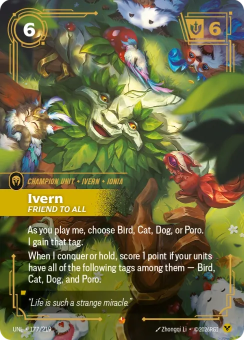 Ivern, Friend to All, UNL-177/219