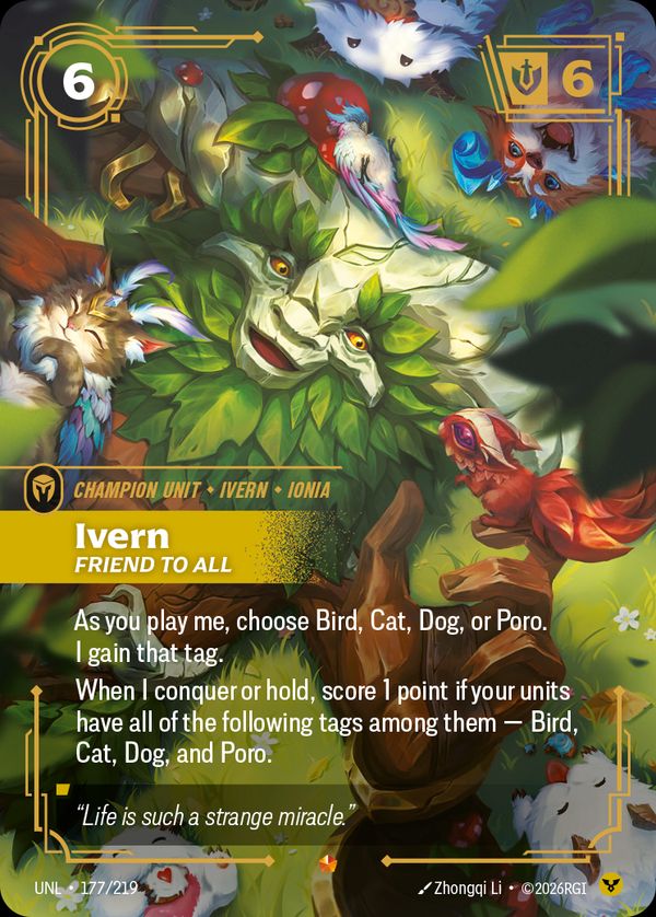 Ivern, Friend to All — Riftbound card