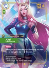 Ahri, Confident