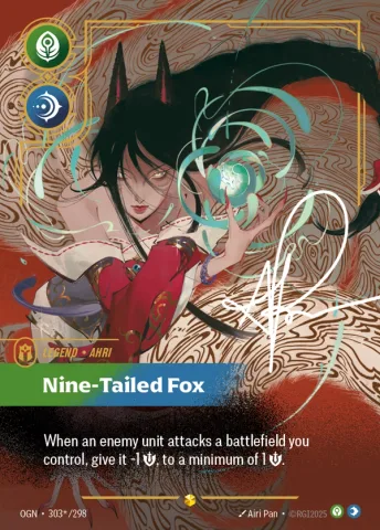 Ahri, Nine-Tailed Fox · OGN-303*/298