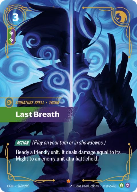 Last Breath — Origins #260, art by Kudos Productions