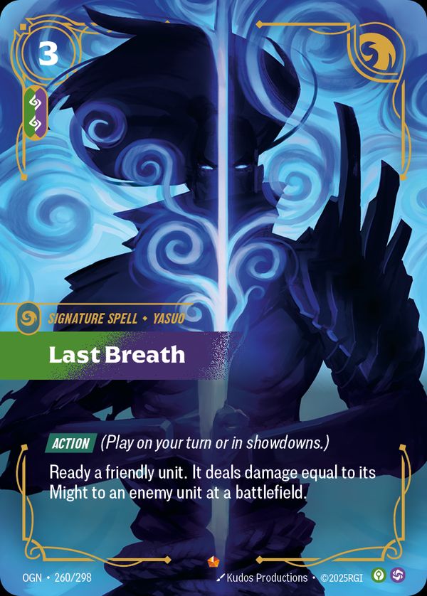 Last Breath — Riftbound card