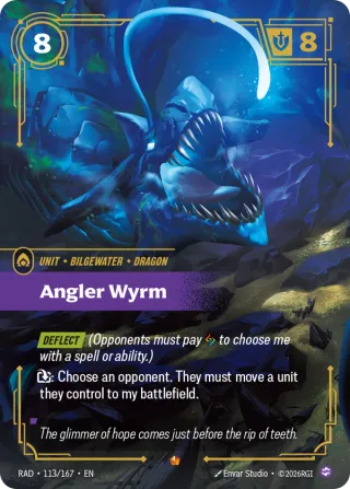Angler Wyrm — Riftbound Epic card RAD 113