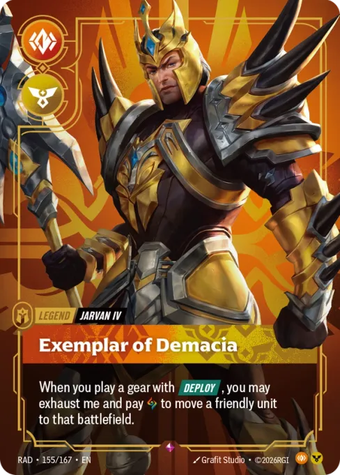 Jarvan IV, Exemplar of Demacia, RAD-155/167