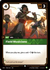 Field Musicians, Vendetta