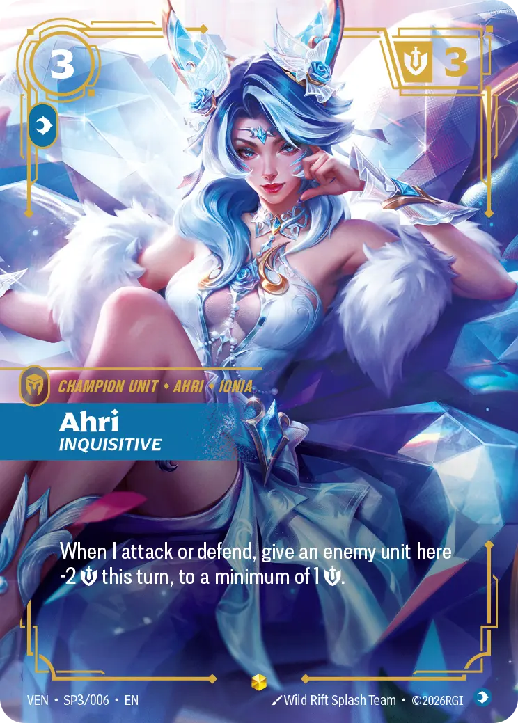 Ahri, Inquisitive