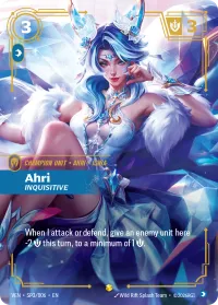 Ahri, Inquisitive