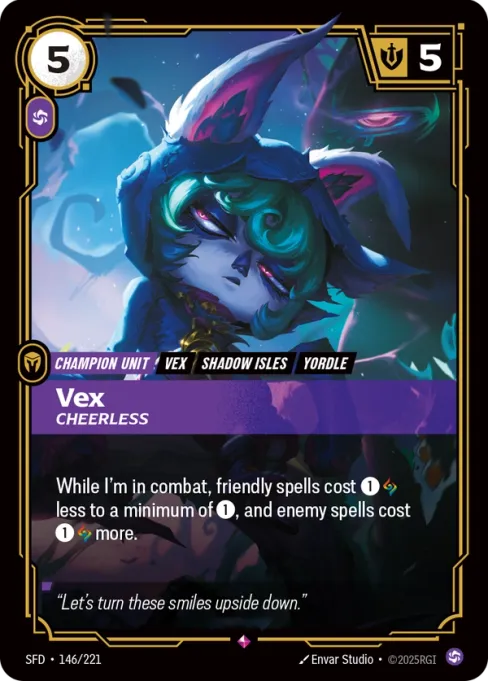 Vex, Cheerless, SFD-146/221