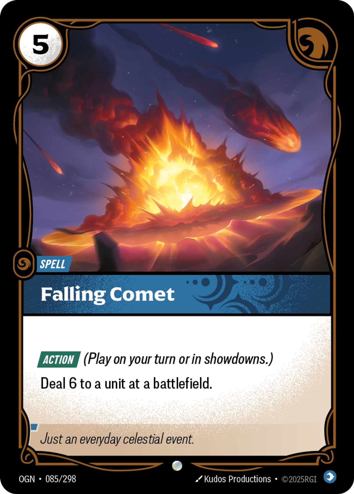 Falling Comet