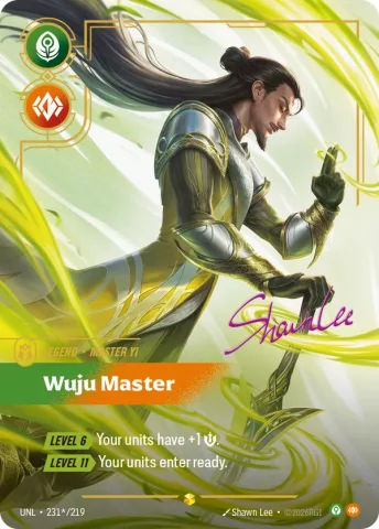Master Yi, Wuju Master · UNL-231*/219