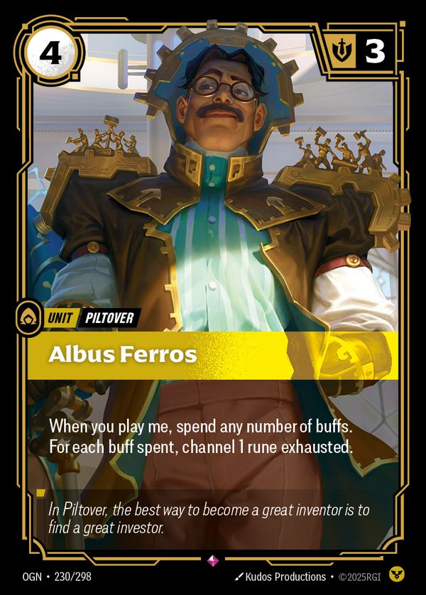 Albus Ferros — Riftbound card
