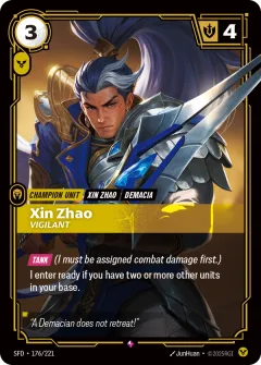 Xin Zhao, Vigilant
