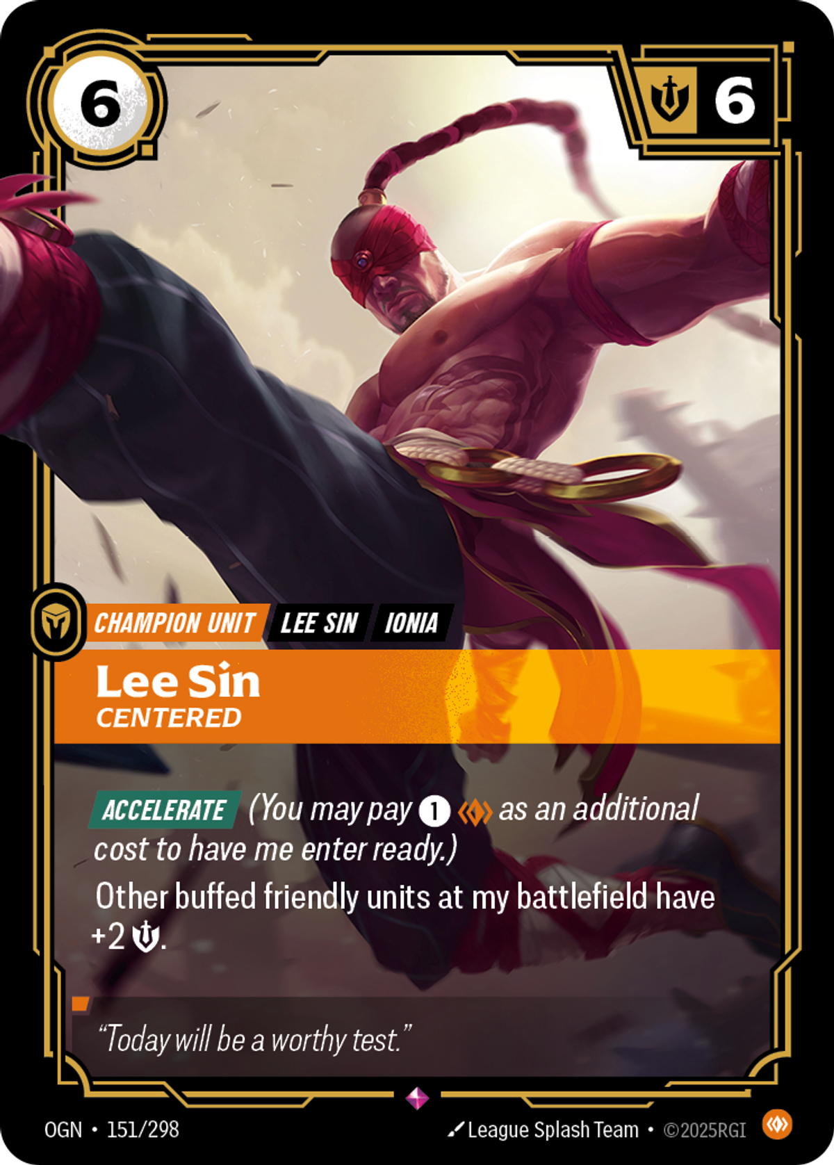Lee Sin, Centered