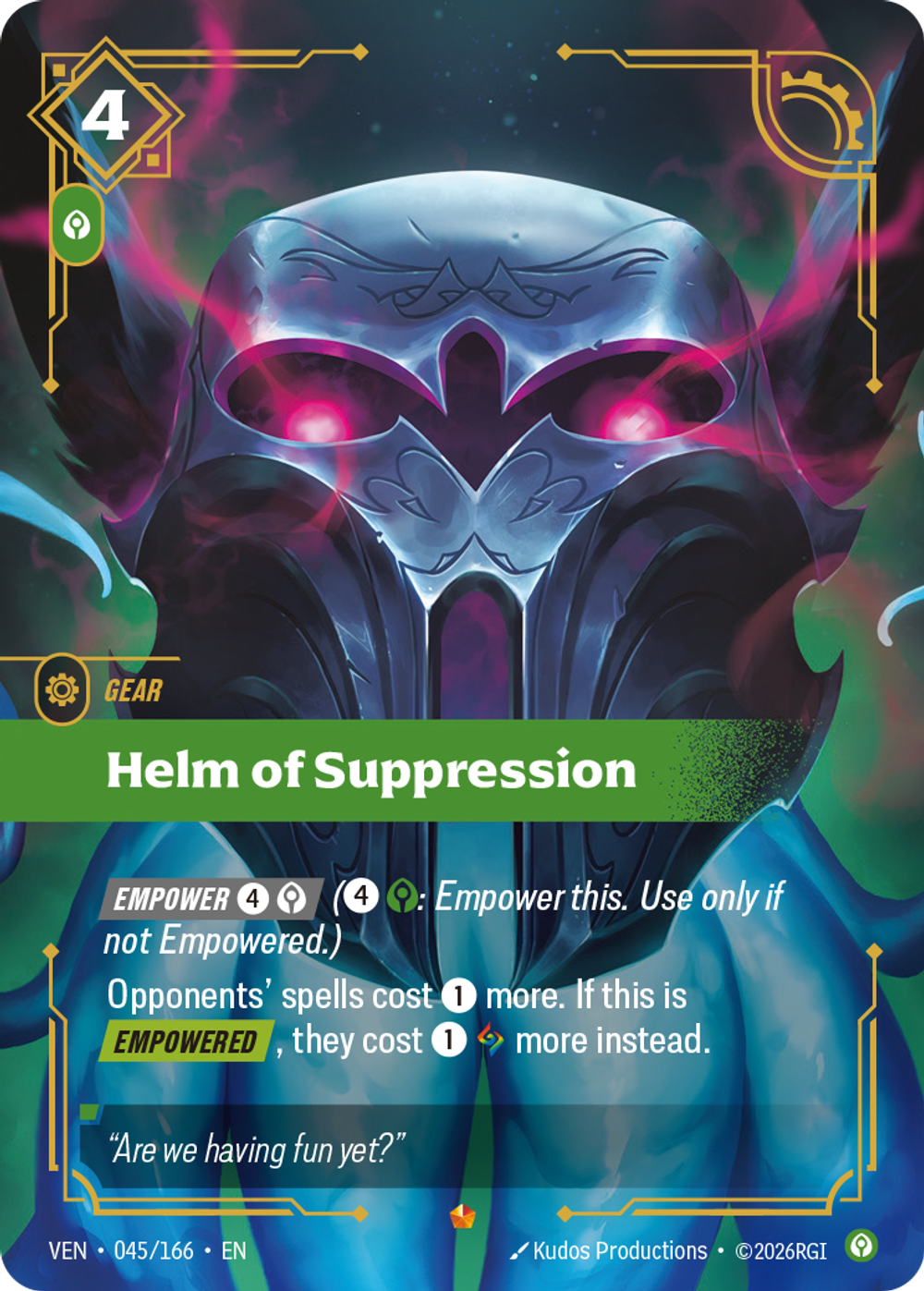 Helm of Suppression