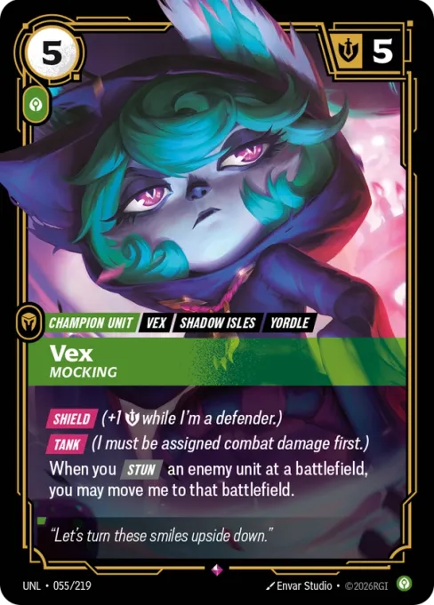 Vex, Mocking, UNL-055/219