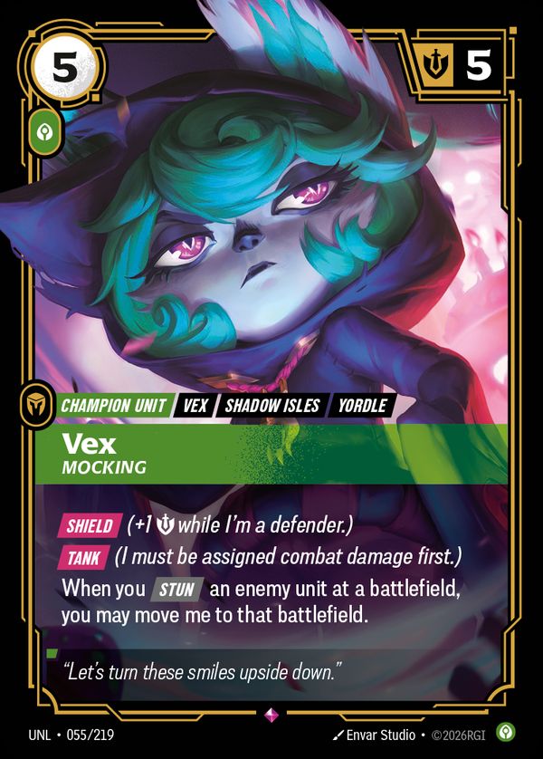 Vex, Mocking — Riftbound card